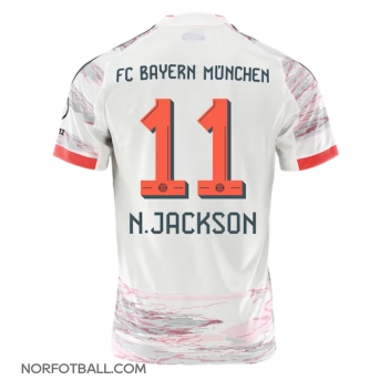Billige Fotballdrakt Bayern Munich Nicolas Jackson #11 Replika Bortedrakt 2025-26 Kortermet